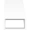 Ekena Millwork 5 1/2-in. W x 8-in. D x 8-in. H Balboa Architectural Grade PVC Knee Brace BRCP055X08X08BOA - alternate 4